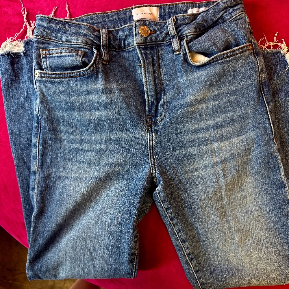 Frame Le Crop Mini Boot Jeans - Size 29